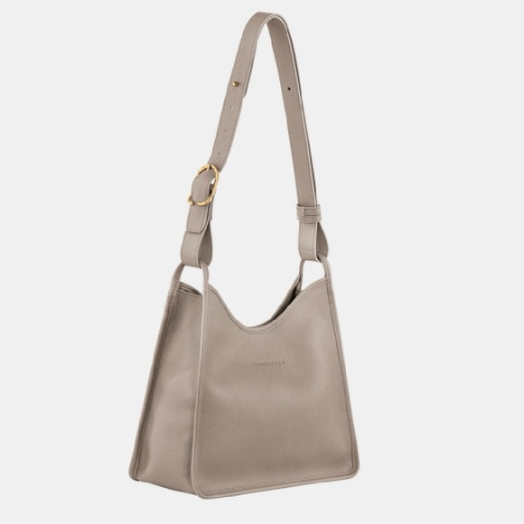 Longchamp Handbags - LE FOULONNÉ M HOBO BAG IN TURTLEDOVE - NWOT